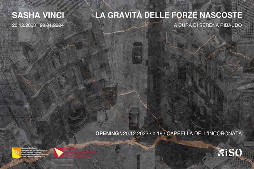 Mostra Sasha Vinci. La gravità delle forze nascoste Palermo