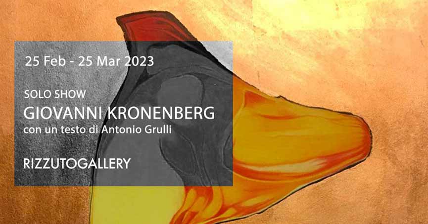 Mostra Giovanni Kronenberg  Palermo